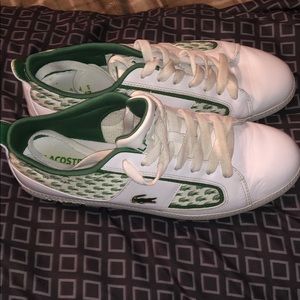 Men’s size 10 Lacoste sneakers